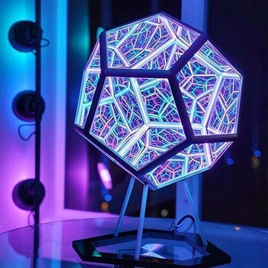 (🎁2026 New Year Hot Sale🎁 49% Off🎁)Infinite Dodecahedron Color Art Light