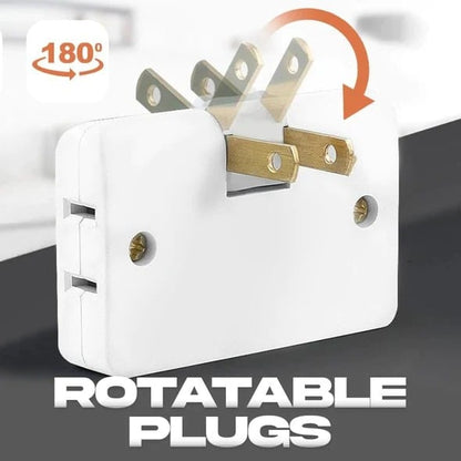 (🔥2026 Last Day Promotion  - 49% off)2024-180 Degrees Rotatable Socket Converter