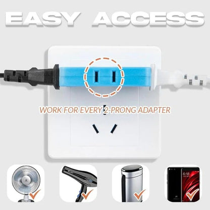 (🔥2026 Last Day Promotion  - 49% off)2024-180 Degrees Rotatable Socket Converter