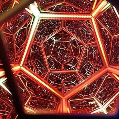 (🎁2026 New Year Hot Sale🎁 49% Off🎁)Infinite Dodecahedron Color Art Light