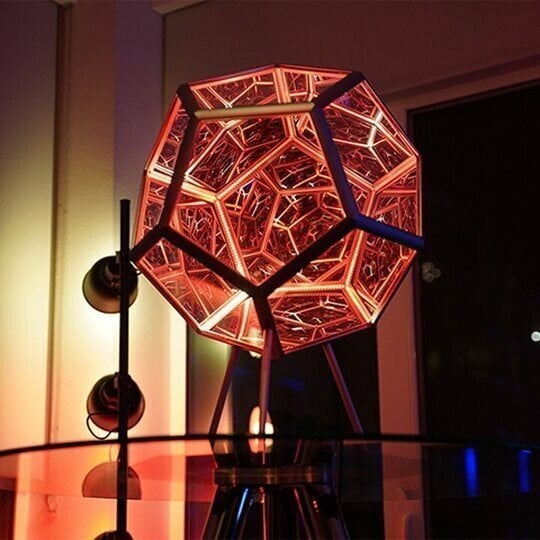 (🎁2026 New Year Hot Sale🎁 49% Off🎁)Infinite Dodecahedron Color Art Light