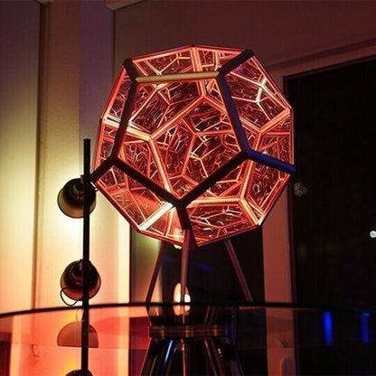 (🎁2026 New Year Hot Sale🎁 49% Off🎁)Infinite Dodecahedron Color Art Light