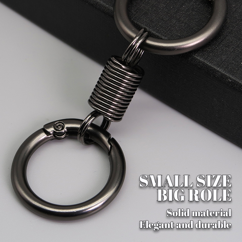 (🔥2026Last Day Promotion  - 49% off)Nordic Retro Spring Double Ring Keychain