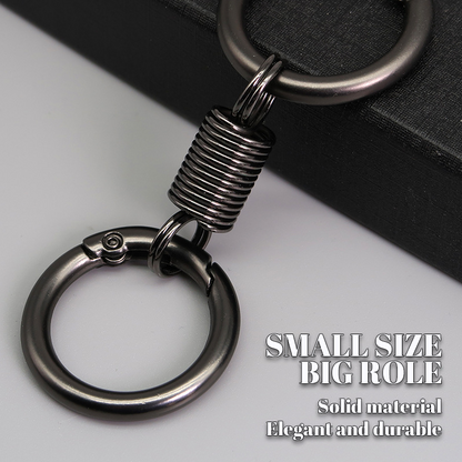 (🔥2026Last Day Promotion  - 49% off)Nordic Retro Spring Double Ring Keychain
