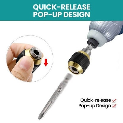 (🎁2026 New Year Hot Sale🎁)Quick-release Hexagon Drill Bit Coupling