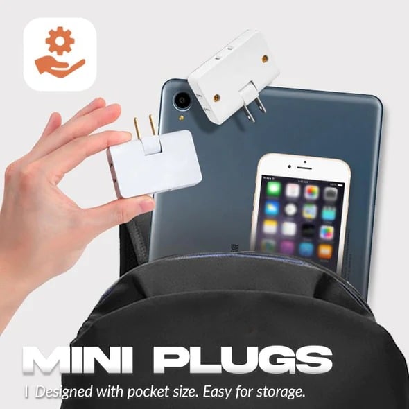 (🔥2026 Last Day Promotion  - 49% off)2024-180 Degrees Rotatable Socket Converter