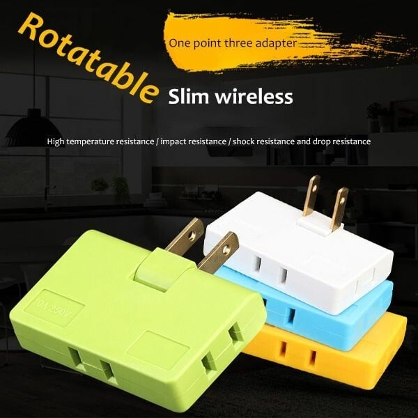 (🔥2026 Last Day Promotion  - 49% off)2024-180 Degrees Rotatable Socket Converter