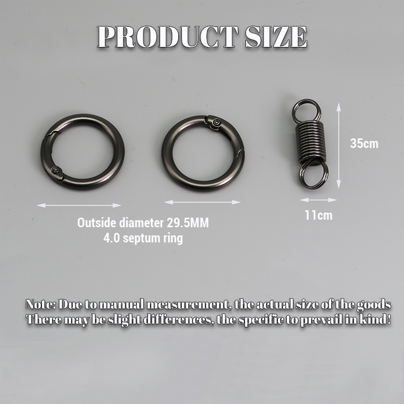 (🔥2026Last Day Promotion  - 49% off)Nordic Retro Spring Double Ring Keychain