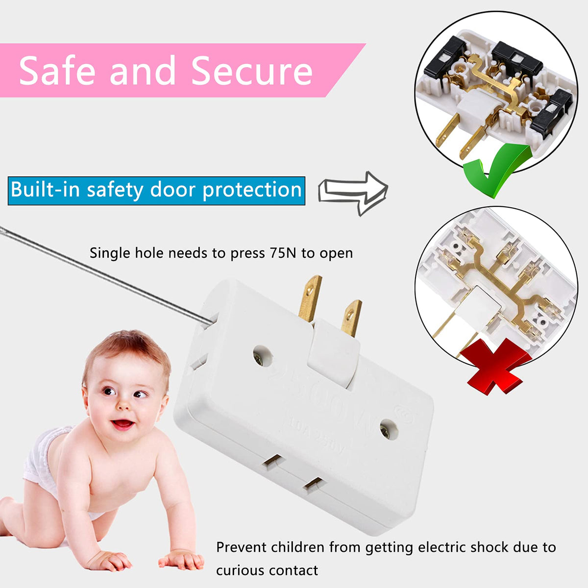 (🔥2026 Last Day Promotion  - 49% off)2024-180 Degrees Rotatable Socket Converter