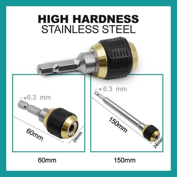 (🎁2026 New Year Hot Sale🎁)Quick-release Hexagon Drill Bit Coupling