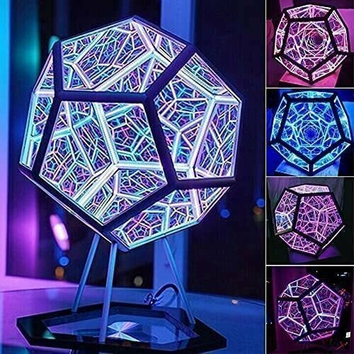 (🎁2026 New Year Hot Sale🎁 49% Off🎁)Infinite Dodecahedron Color Art Light