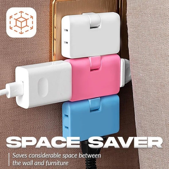 (🔥2026 Last Day Promotion  - 49% off)2024-180 Degrees Rotatable Socket Converter
