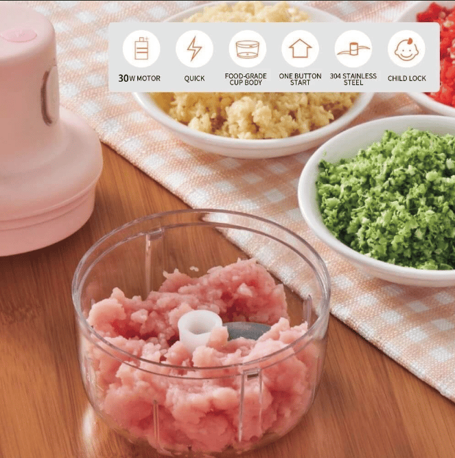 (🎁2026 New Year Hot Sale🎁 49% Off🎁)Wireless Food Chopper🔥