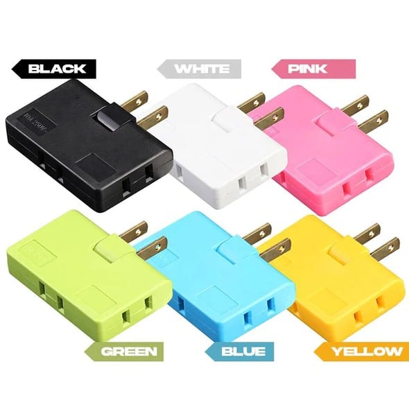 (🔥2026 Last Day Promotion  - 49% off)2024-180 Degrees Rotatable Socket Converter