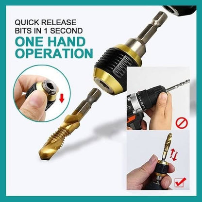 (🎁2026 New Year Hot Sale🎁)Quick-release Hexagon Drill Bit Coupling